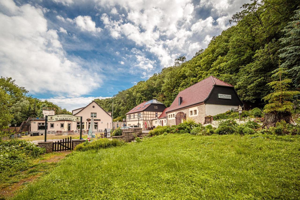 Pension Walkmuehle ซานเงอร์เฮาเซิน ภายนอก รูปภาพ