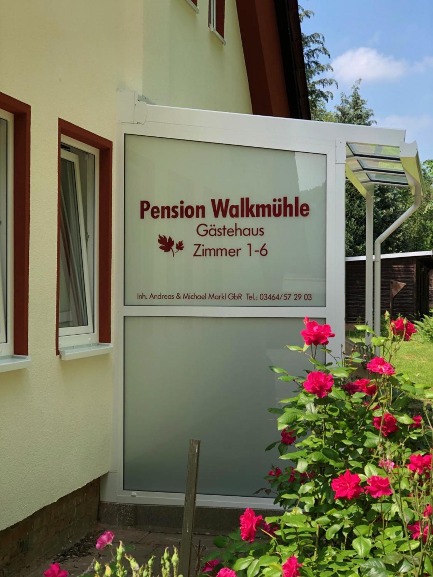 Pension Walkmuehle ซานเงอร์เฮาเซิน ภายนอก รูปภาพ